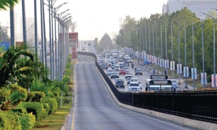 CDA allowed Development of New Blue Area Street Islamabad