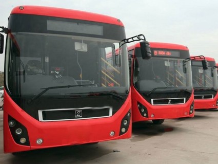Karachi Breeze BRT Red Line Metro Bus Project