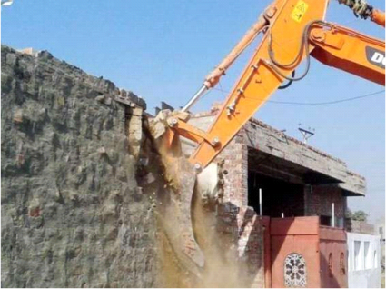 Capital Development Authority’s operation against illegal construction